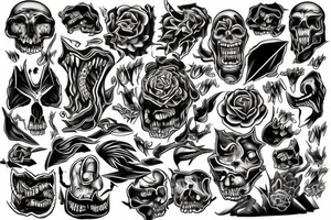 anger and hatred tattoo idea
