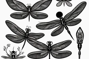 Dragonfly tattoo idea