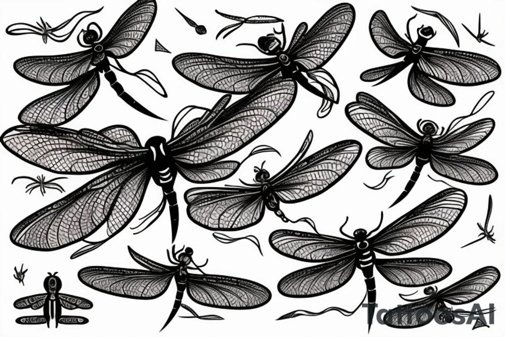 Dragonfly tattoo idea