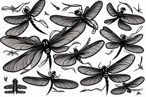 Dragonfly tattoo idea