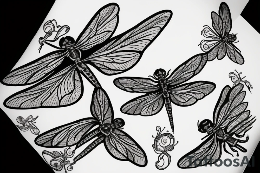 Dragonfly tattoo idea