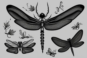 Dragonfly tattoo idea