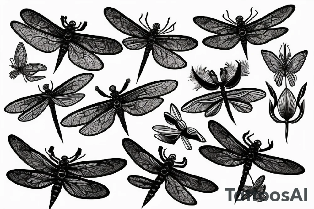 Dragonfly tattoo idea