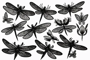 Dragonfly tattoo idea
