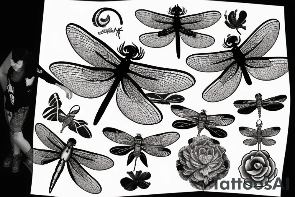 Dragonfly tattoo idea