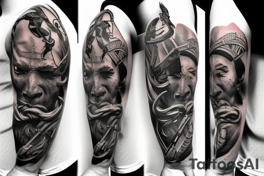 god of war tattoo idea