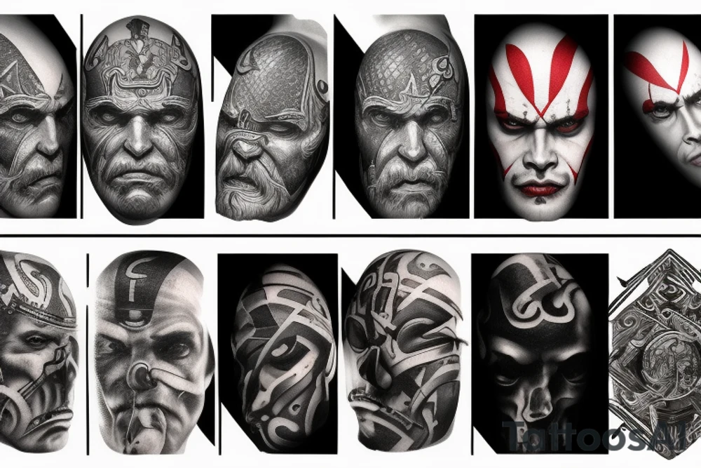 god of war tattoo idea