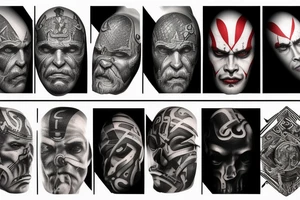 god of war tattoo idea