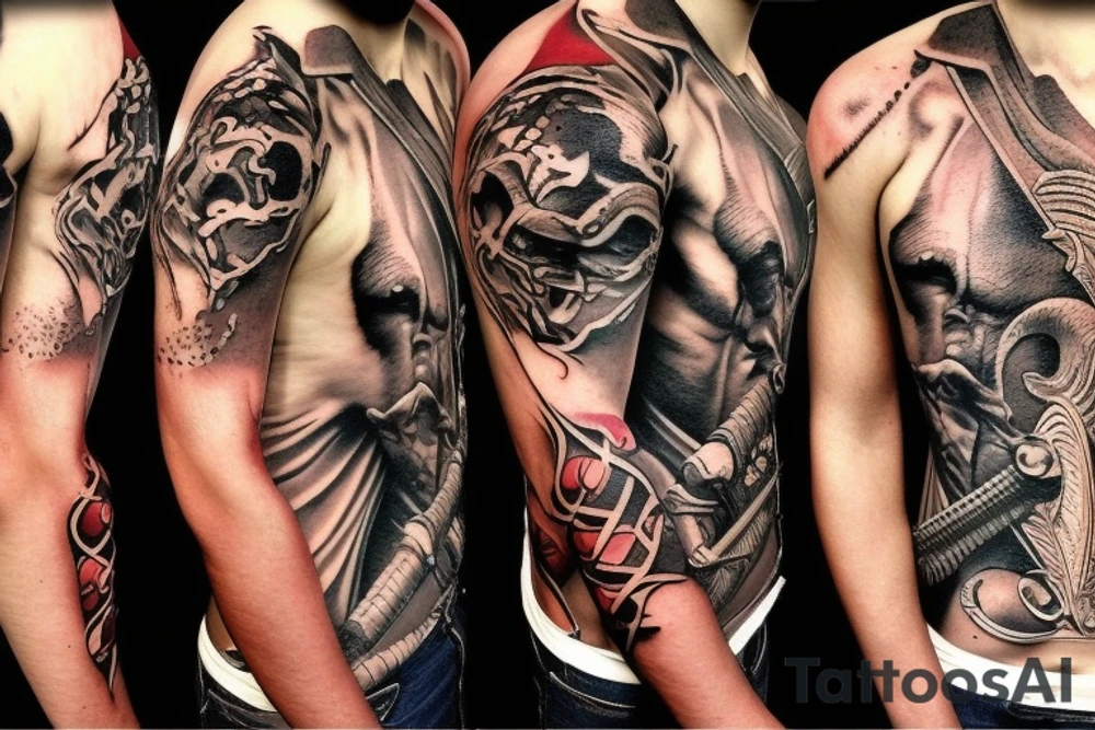 god of war tattoo idea
