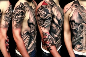 god of war tattoo idea