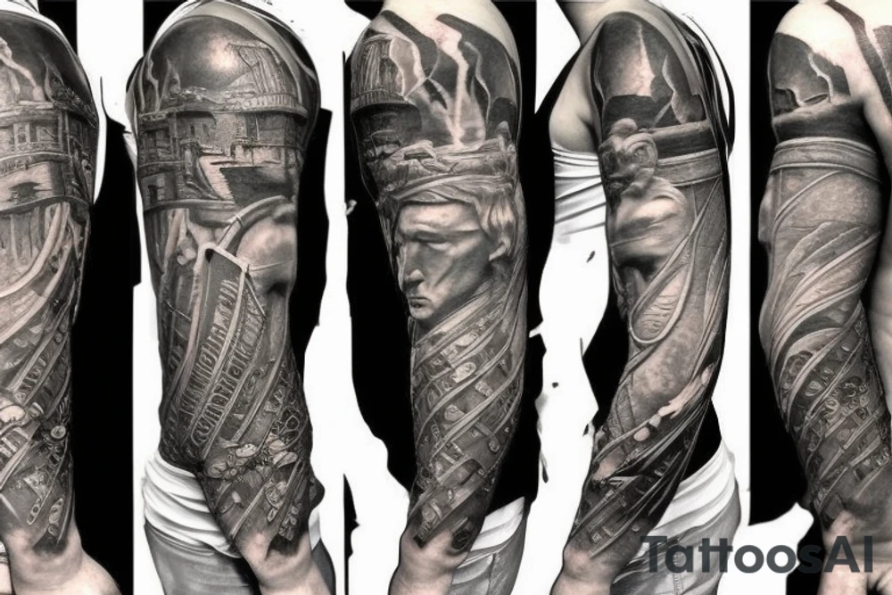 god of war tattoo idea