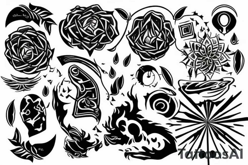 cycle of psychance tattoo idea