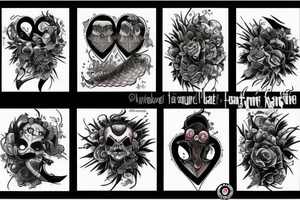 Character from Atomic Heart tattoo idea
