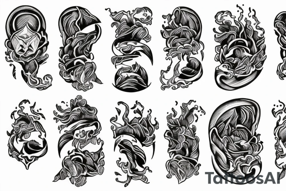 Sakhalin Island tattoo idea