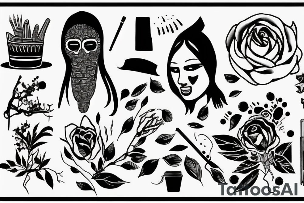 blending in sucks, I'd rather be an outcast tattoo idea