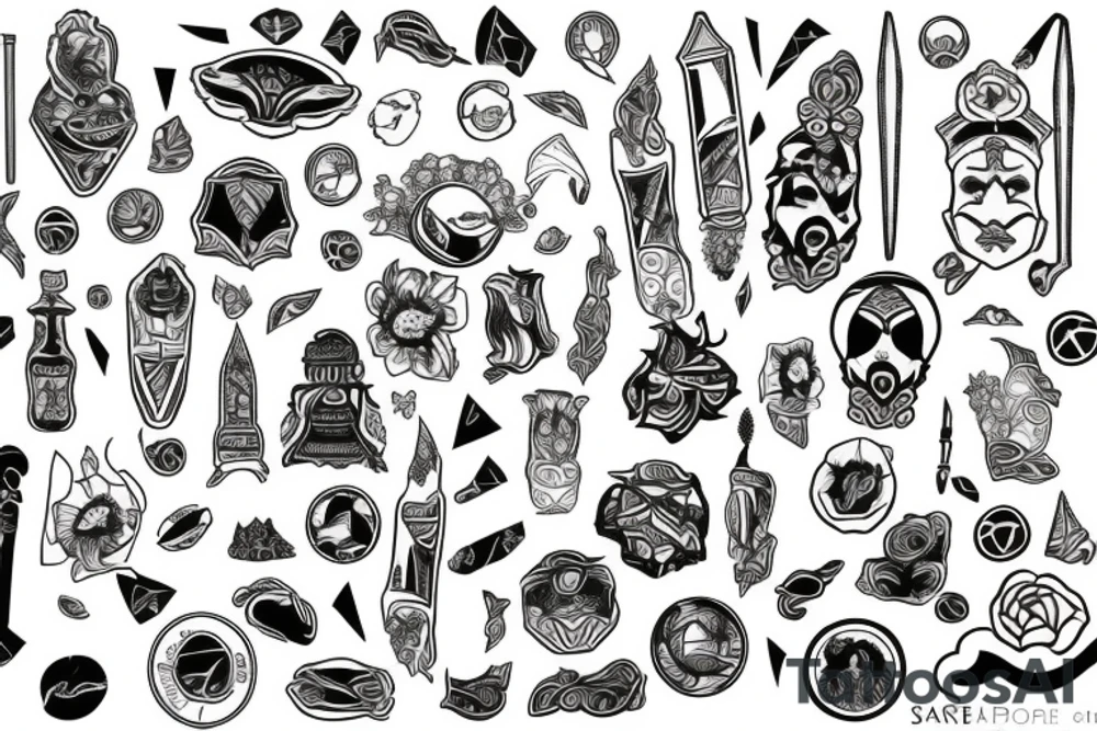 Sakhalin tattoo idea