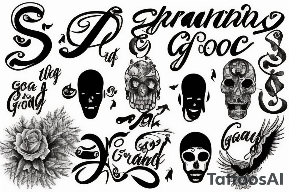 Being grateful to God tattoo idea