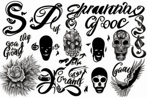 Being grateful to God tattoo idea