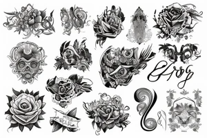 Loin tattoo idea