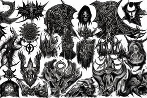 diablo, path of exile, computer scientist, arcane tattoo idea