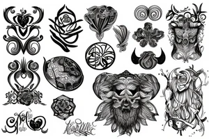 Loin tattoo idea