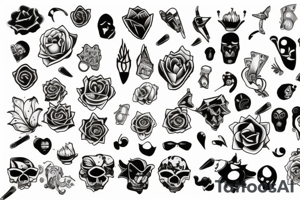 think top tattoo idea