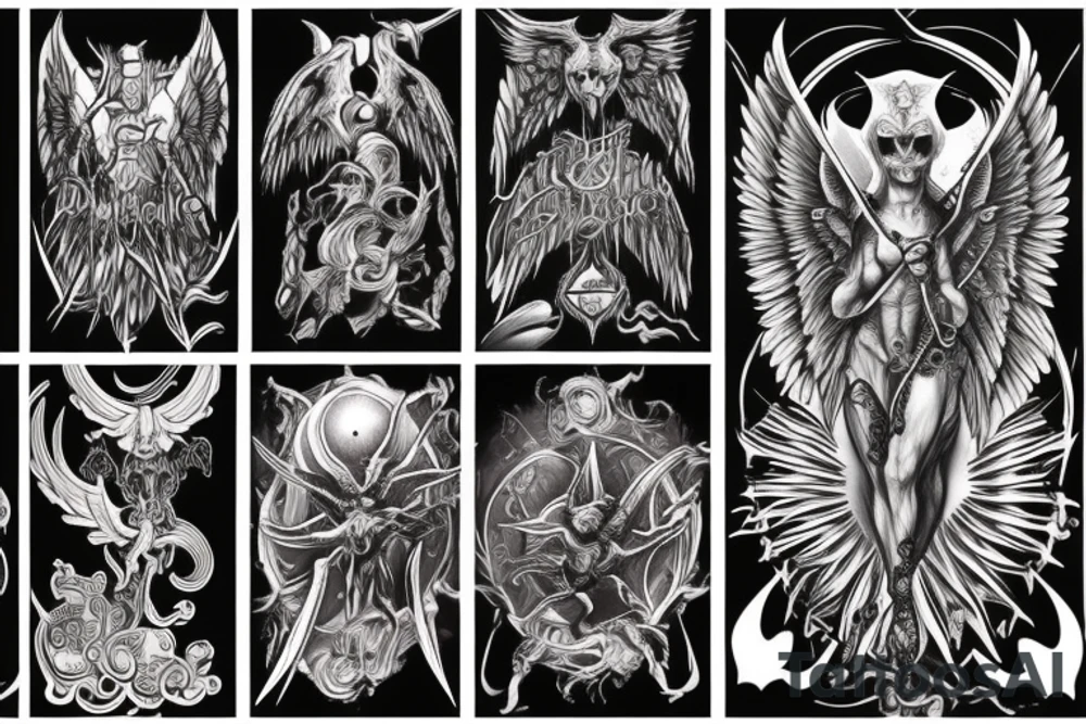 diablo archangel tattoo idea