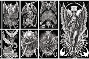 diablo archangel tattoo idea
