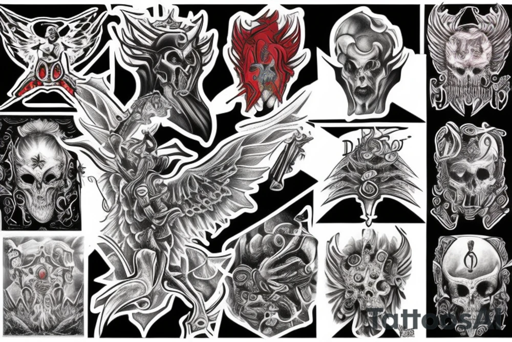 diablo archangel tattoo idea