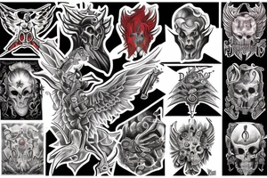 diablo archangel tattoo idea
