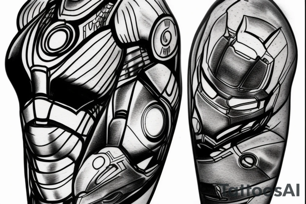 iron man fly tattoo idea