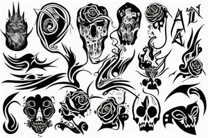 Meeting in afterlife tattoo idea