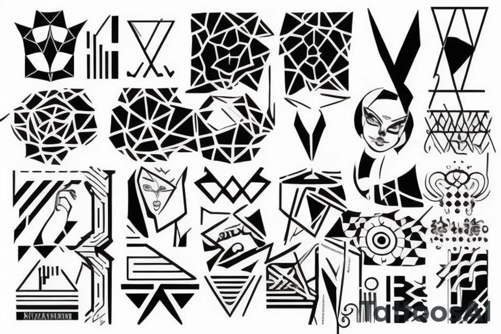 Архитектурный проект tattoo idea