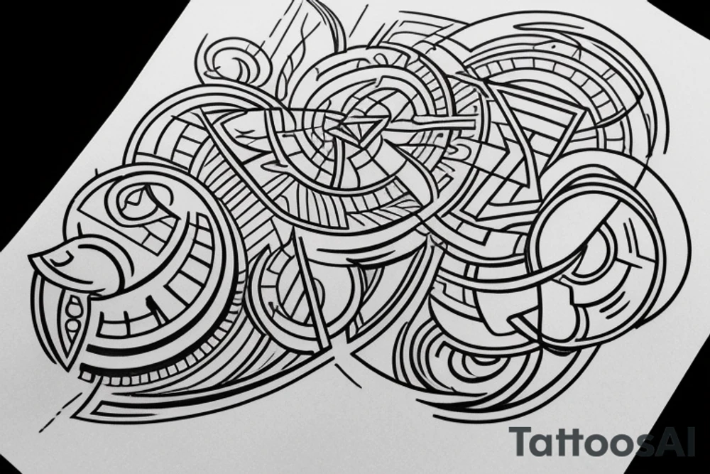 Архитектурный проект tattoo idea