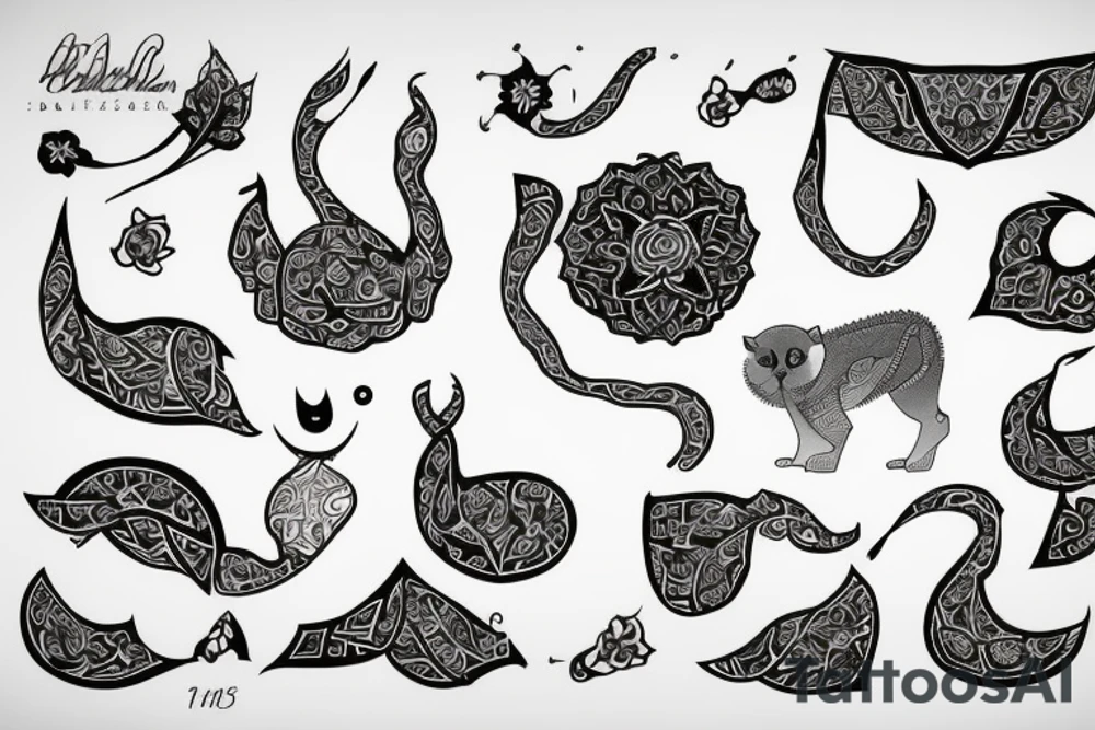 Persian tattoo idea