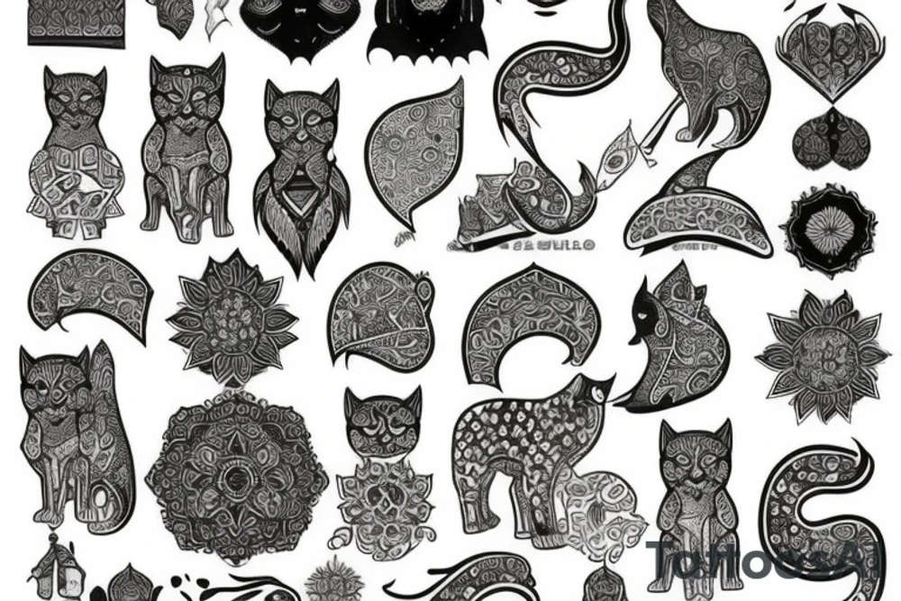 persian tattoo idea