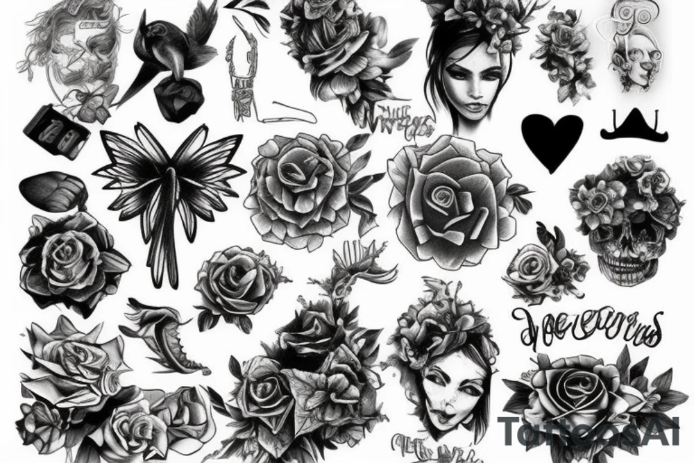 a write tattoo idea