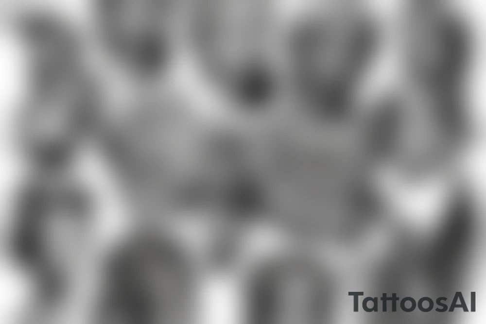 roman statue tattoo idea