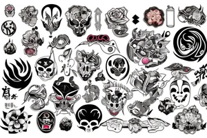 Woodoo tattoo idea