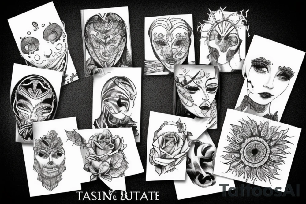 behind skin tattoo idea
