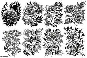 plant tattoo idea