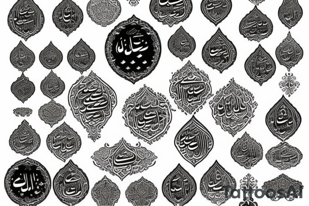 persian writing tattoo idea