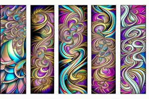 LSD fractal tattoo idea