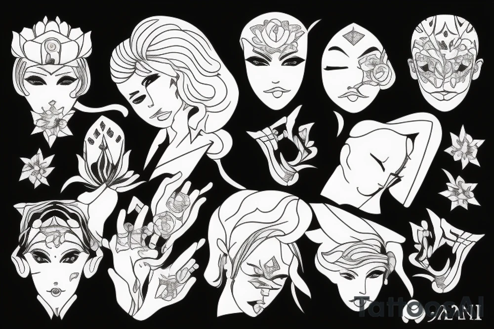 Diamond tattoo idea