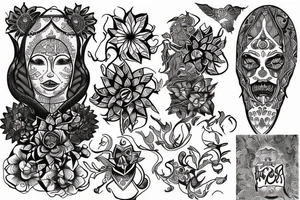 mahsa amini tattoo idea