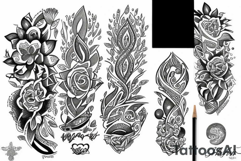 mahsa amini tattoo idea