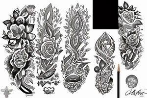 mahsa amini tattoo idea