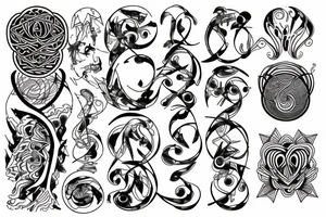 golden ratio tattoo idea
