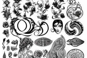 golden ratio tattoo idea