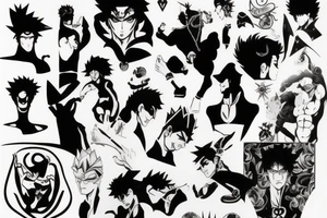 Jojo bizarre adventure tattoo idea